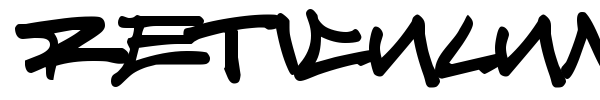 Reticulum 3 font preview